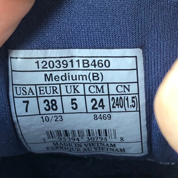 Brooks Cascadia 17 GTX Trail Running Shoes Waterproof Blue Orange Womens 7 B - Picture 4 of 8